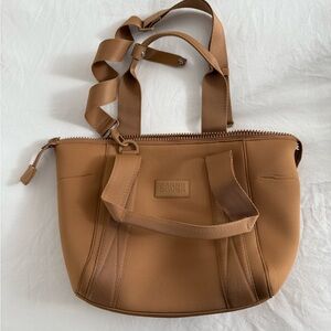 Dagne Dover Women's Brown Tote Bag LANDON NEOPRENE CARRYALL BAG